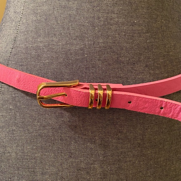 Women’s Pink Leather Belt 💕 - Picture 5 of 5